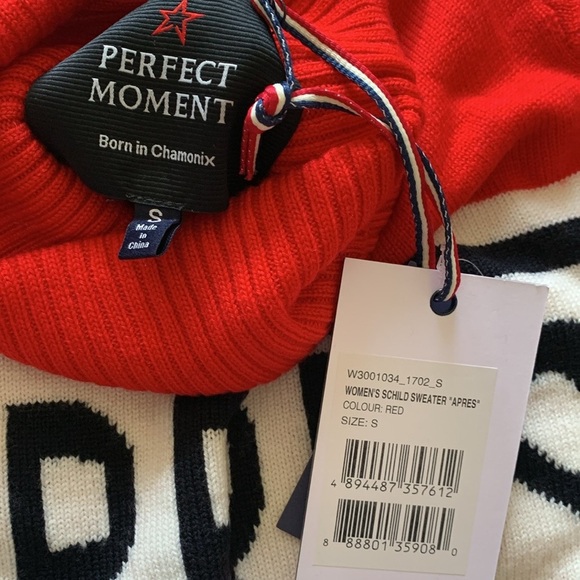 NWT Perfect moment merino schild wool turtleneck ski sweater - Picture 4 of 4